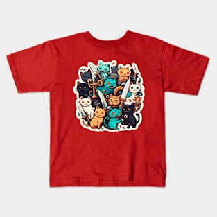 Chaos Kitties Kids T-Shirt